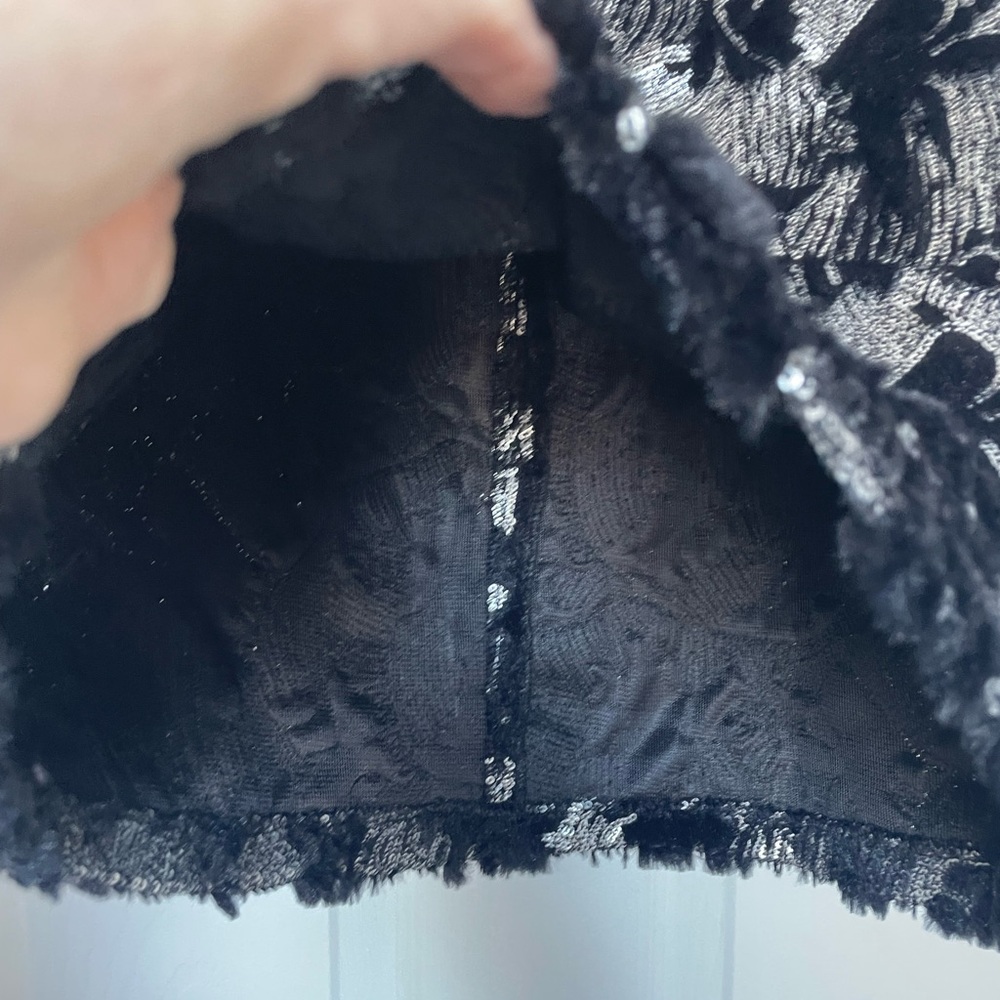 Zara W&B Minirock Embellished Skirt - Picture 4 of 6